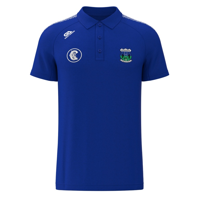 Dual Solid Colour Polo : Royal